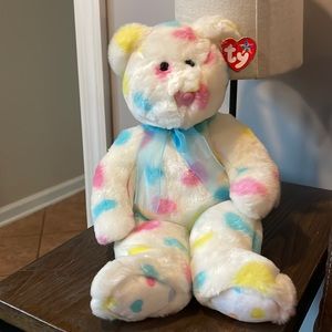 Original Beanie Buddy Polka Dot Bear